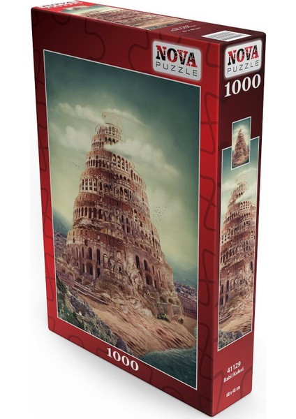 Nova 1000 Parça Babil Kulesi Puzzle