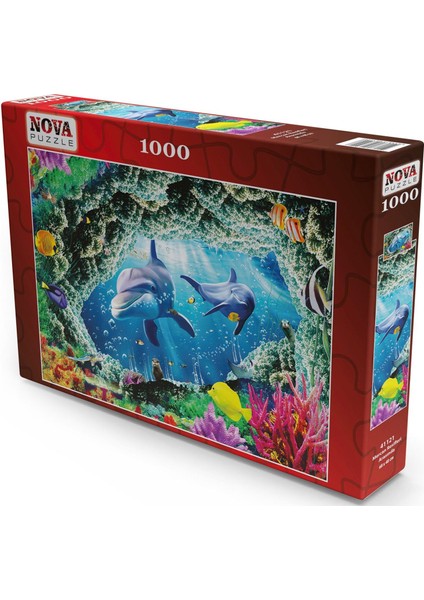 Nova Puzzle 1000 Parça Mercan Resifleri Arasında Puzzle