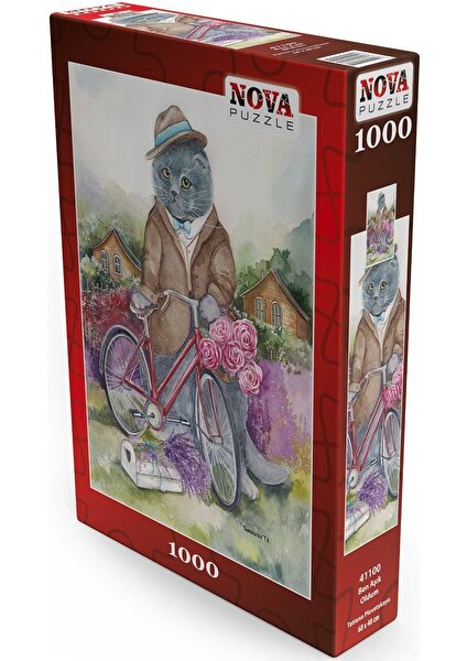 Nova Puzzle 1000 Parça Puzzle - Ben Aşık Oldum! - Tatiana Plovetskaya