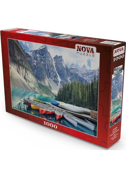 1000 Parça Moraine Gölü'Nde Kanolar Puzzle fiyatları