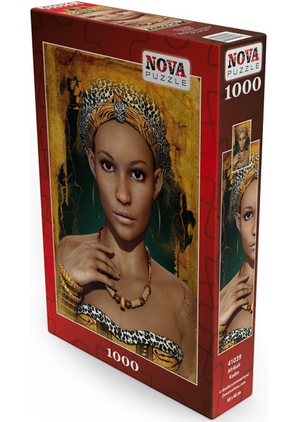 1000 Parça Afrikalı Kadın Puzzle