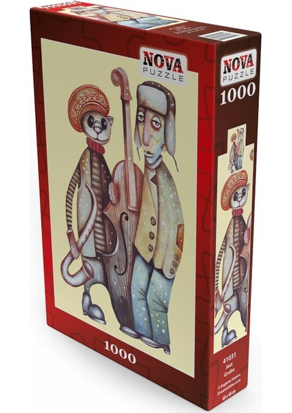 1000 Parça Jazz Grubu Puzzle - Eugene Ivanov