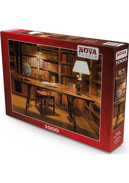 Nova Puzzle 1000 Parça Okuma Odası Puzzle - 41030