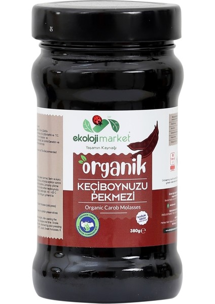 Organik Keçiboynuzu (Harnup) Pekmezi 380 gr