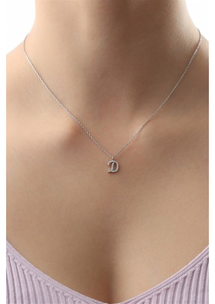 Gümüş Harf Kolye fiyatları