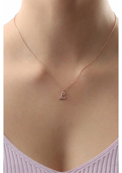 Gümüş Harf Kolye fiyatları