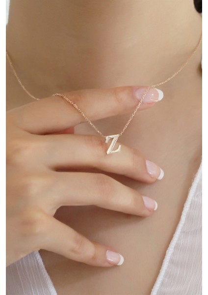 Gümüş Harf Kolye fiyatları