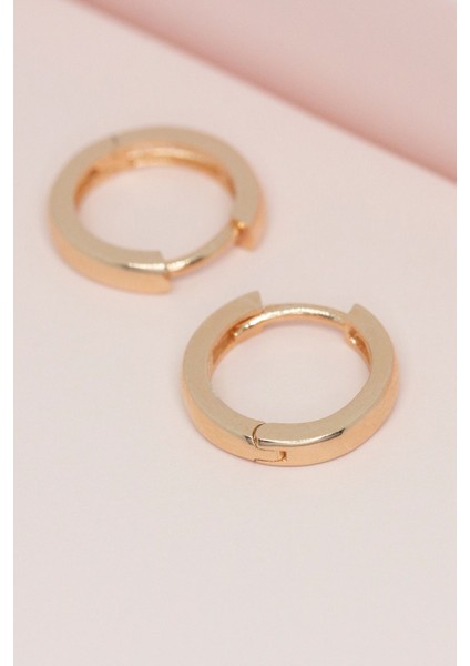 Gümüş Orta Boy Halka Küpe modelleri