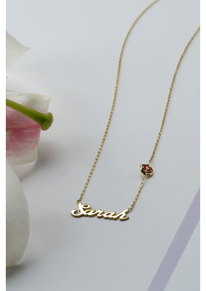 Gümüş Taşlı Isim Kolye fiyatları