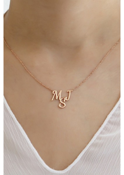 Gümüş Harf Kolye fiyatları