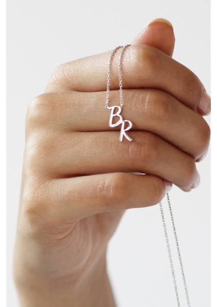 Gümüş Harf Kolye fırsatları