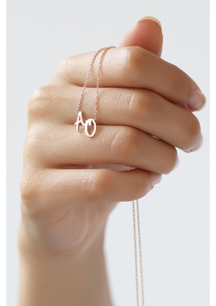 Gümüş Harf Kolye fiyatları