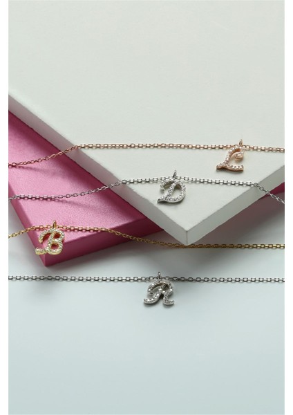 Gümüş Harf Kolye modelleri