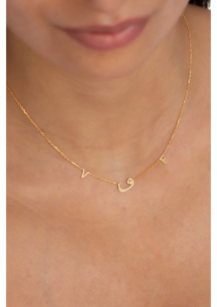 Gümüş Vav Harf Kolye fiyatları