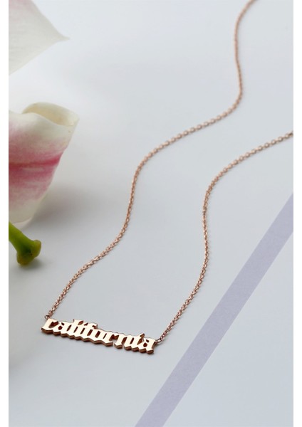 Gümüş Isim Kolye fiyatları