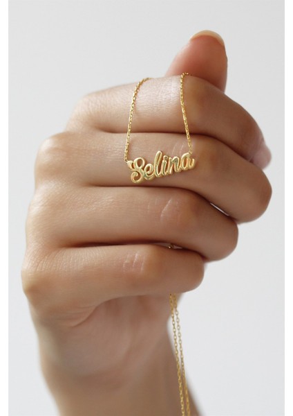 Gümüş El Yazılı Isim Kolye fiyatları