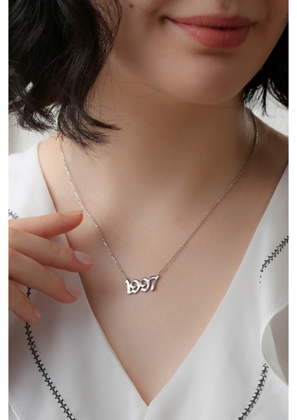 Gümüş Tarih Kolye modelleri