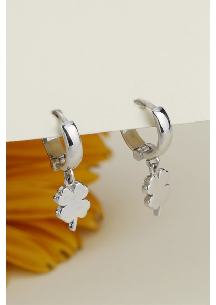 Gümüş Yonca Küpe fiyatları