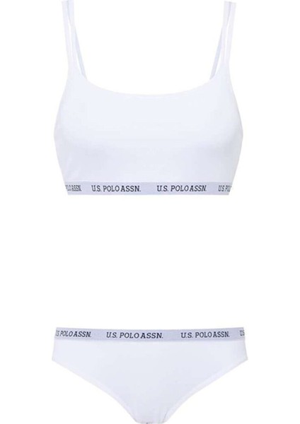 65004 Kadın Beyaz Büstiyer Slip Set fırsatları
