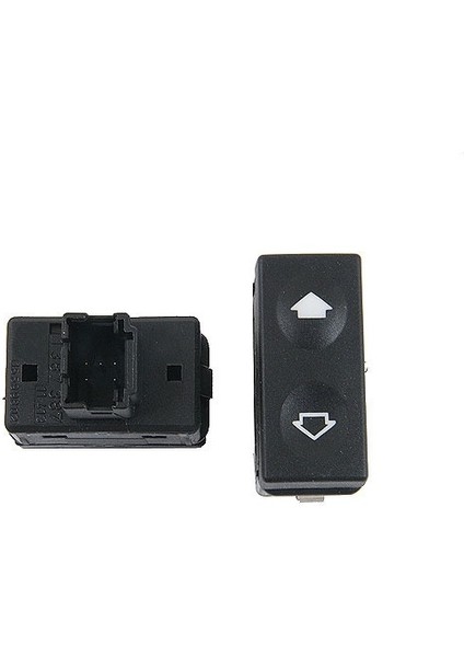 Bmw Uyumlu E36 Cam Düğmesi Siyah
