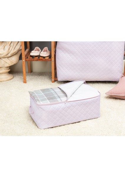 Luisa Kapitoneli Baskılı Hurç - Pudra