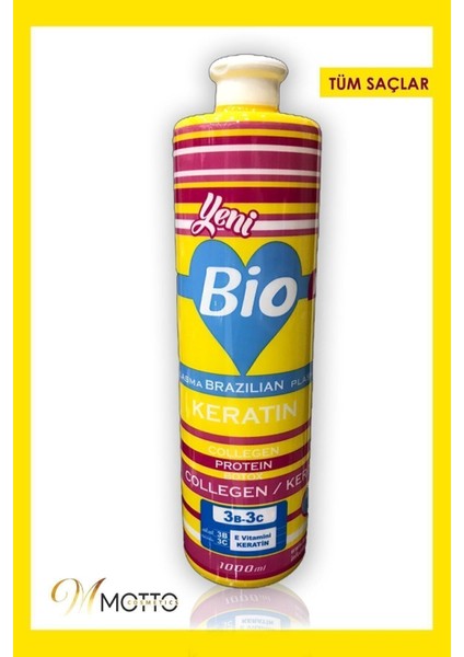 Brezilya Fönü Keratini 1000 ml Tüm Saçlar Için