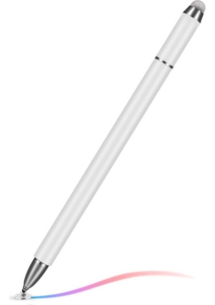 Puluz Jb03 Pan Kafası + Fiber Bez + Ball Noktası Kalem Stylus Kalem Beyaz  (Yurt Dışından)