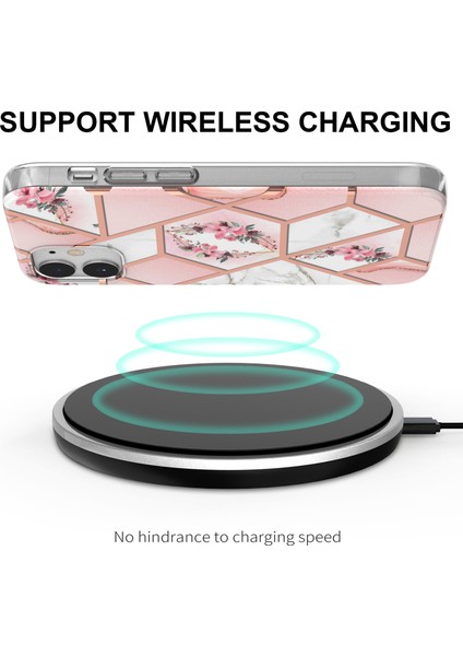 Apple iPhone 12 Için Mermer Desenli Ince Yumuşak Tpu Darbeye Dayanıklı Kılıf (Yurt Dışından) modelleri