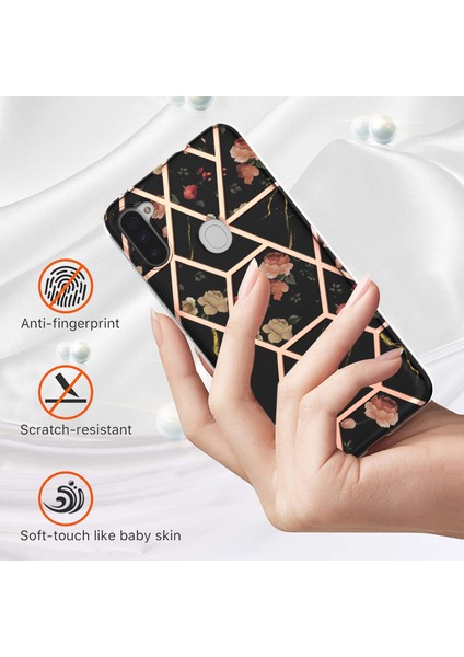 Samsung Galaxy M11 / A11 Için Mermer Desenli Ince Yumuşak Tpu Darbeye Dayanıklı Kılıf (Yurt Dışından) fiyatları