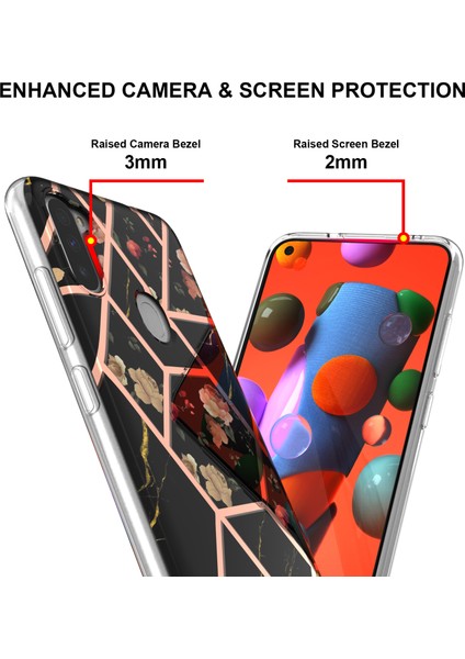 Samsung Galaxy M11 / A11 Için Mermer Desenli Ince Yumuşak Tpu Darbeye Dayanıklı Kılıf (Yurt Dışından) fırsatları