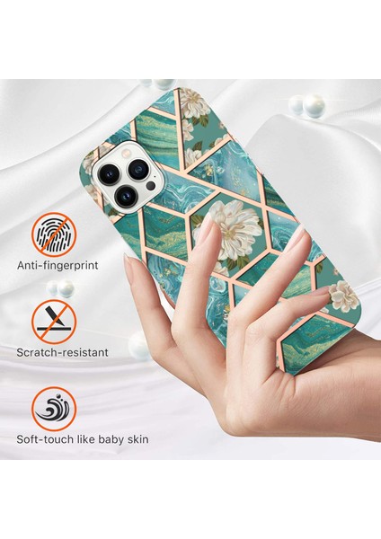 Apple iPhone 13 Pro Max Için Mermer Desenli Ince Yumuşak Tpu Darbeye Dayanıklı Kılıf (Yurt Dışından) fiyatları