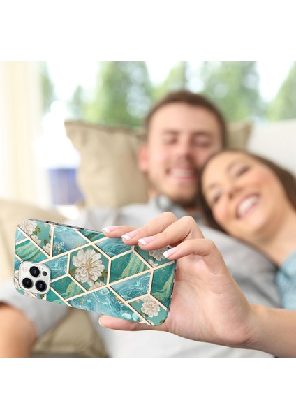 Apple iPhone 13 Pro Max Için Mermer Desenli Ince Yumuşak Tpu Darbeye Dayanıklı Kılıf (Yurt Dışından) indirimleri