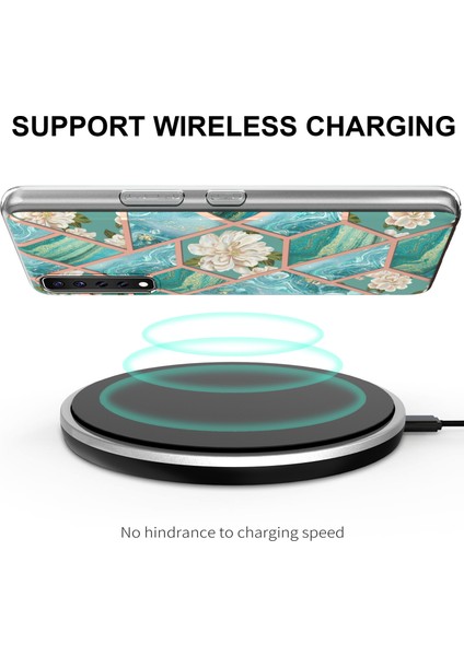 Lg Stylo 7 4g Için Mermer Desenli Yumuşak Tpu Kordonlu Darbeye Dayanıklı Kılıf (Yurt Dışından) fırsatları