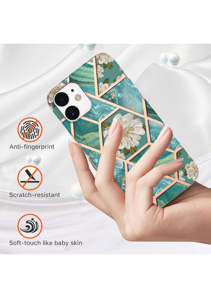 Apple iPhone 12 Mini Için Mermer Desenli Ince Yumuşak Tpu Darbeye Dayanıklı Kılıf (Yurt Dışından) fiyatları