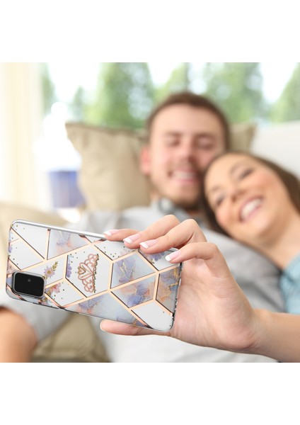 Samsung Galaxy A51 Için Mermer Desenli Ince Yumuşak Tpu Darbeye Dayanıklı Kılıf (Yurt Dışından) indirimleri