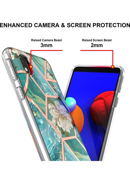 Samsung Galaxy A01 Core Için Mermer Desenli Yumuşak Tpu Kordonlu Darbeye Dayanıklı Kılıf (Yurt Dışından) indirimleri