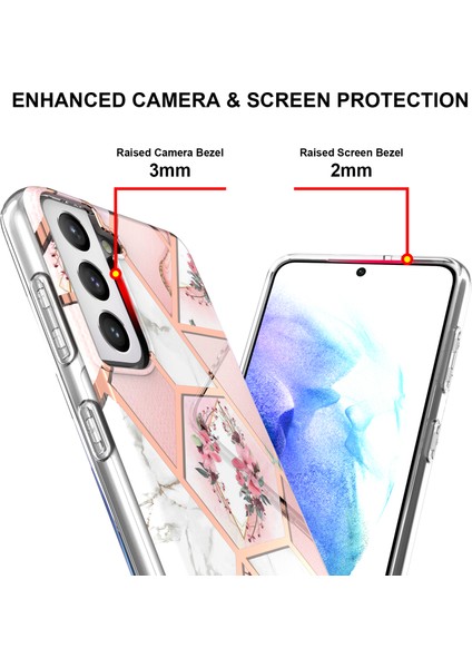Samsung Galaxy S21 Plus 5g Için Mermer Desenli Ince Yumuşak Tpu Darbeye Dayanıklı Kılıf (Yurt Dışından) fırsatları