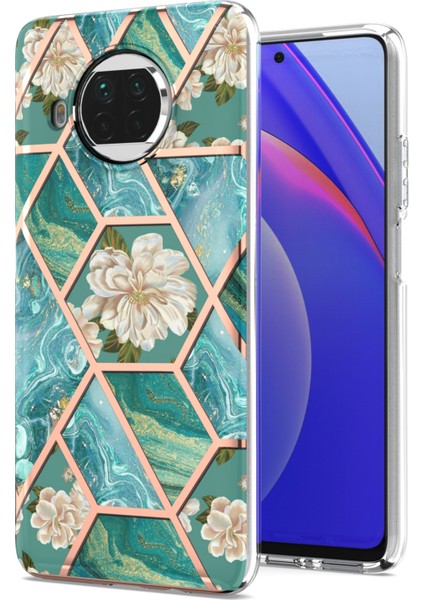 Xiaomi Mi 10T Lite 5g Için Mermer Desenli Ince Yumuşak Tpu Darbeye Dayanıklı Kılıf (Yurt Dışından)