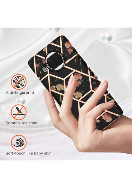 Xiaomi Mi 10T Lite 5g Için Mermer Desenli Ince Yumuşak Tpu Darbeye Dayanıklı Kılıf (Yurt Dışından)