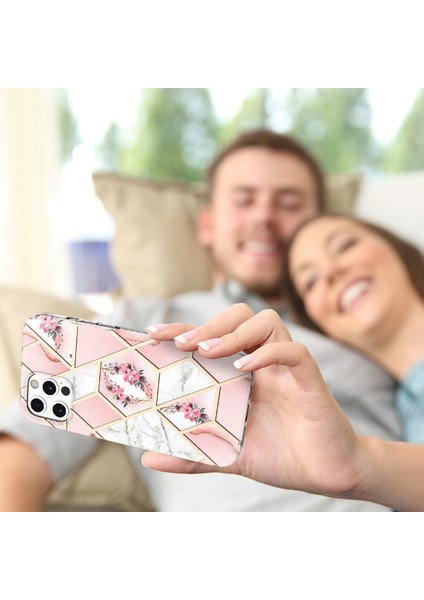 Apple iPhone 12 Pro Max Için Mermer Desenli Ince Yumuşak Tpu Darbeye Dayanıklı Kılıf (Yurt Dışından) indirimleri