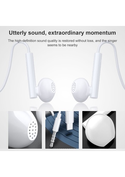 Tip-C Kulak Kablolu Kulaklık Beyaz (Yurt Dışından) indirimleri