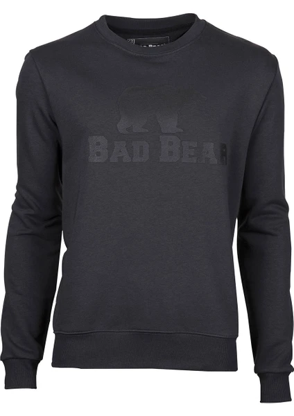 Bad Bear Bad Bear Crewneck Erkek Siyah Sweatshirt 20.02.12.011-C02