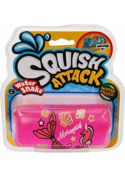 Squish Attack Su Yılanı Stres Giderici Eğlenceli Oyuncak Pembe Su Yılanı  Ürün