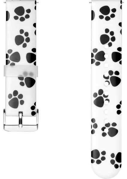 Puluz 22Mm Baskı Silikon Kayışı Pati Izi (Yurt Dışından) fiyatları