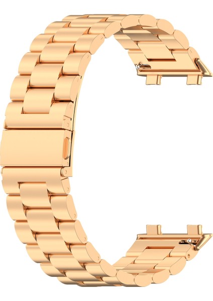 Puluz Oppo Izle 2 46Mm Için Paslanmaz Çelik Kordonlu Saat Altın - Gold (Yurt Dışından)