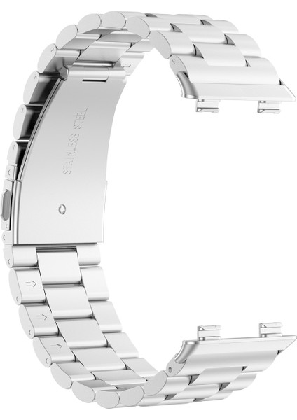 Puluz Oppo Izle 2 46Mm Için Paslanmaz Çelik Kordonlu Saat Gümüş (Yurt Dışından) modelleri