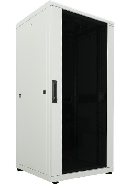 32U 800X800MM 19'' Dikili Tip Network Rack Kabinet Gri