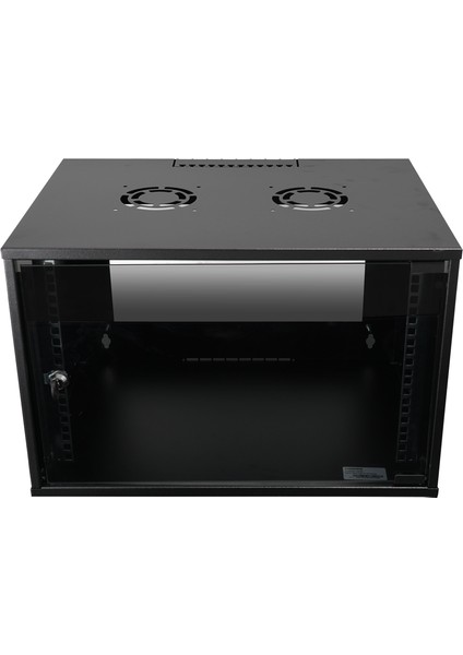 9u 600X600 mm Duvar Tipi Soho Rack Kabinet Siyah