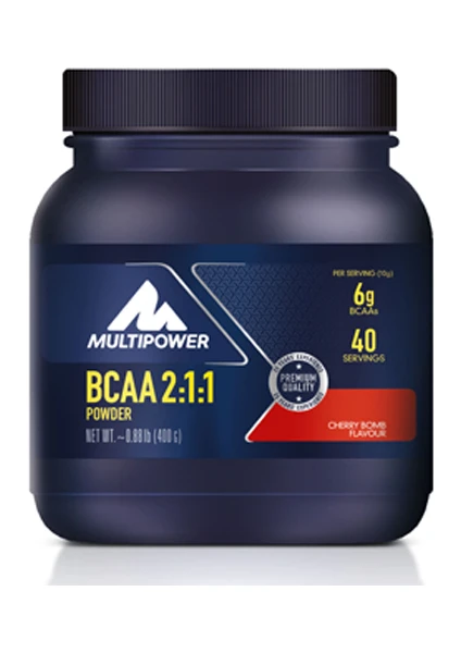 Multıpower Bcaa Powder 400 Gr Kiraz Unisex Amino Asitler WM2000