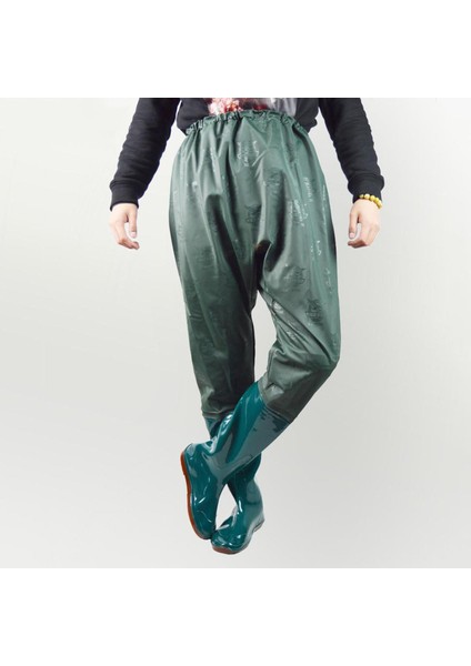 Balıkçılık Kalça Waders Avcılık Erkekler Kadın Wader Elastik Kemer Wading Pantolon 37 (Yurt Dışından)